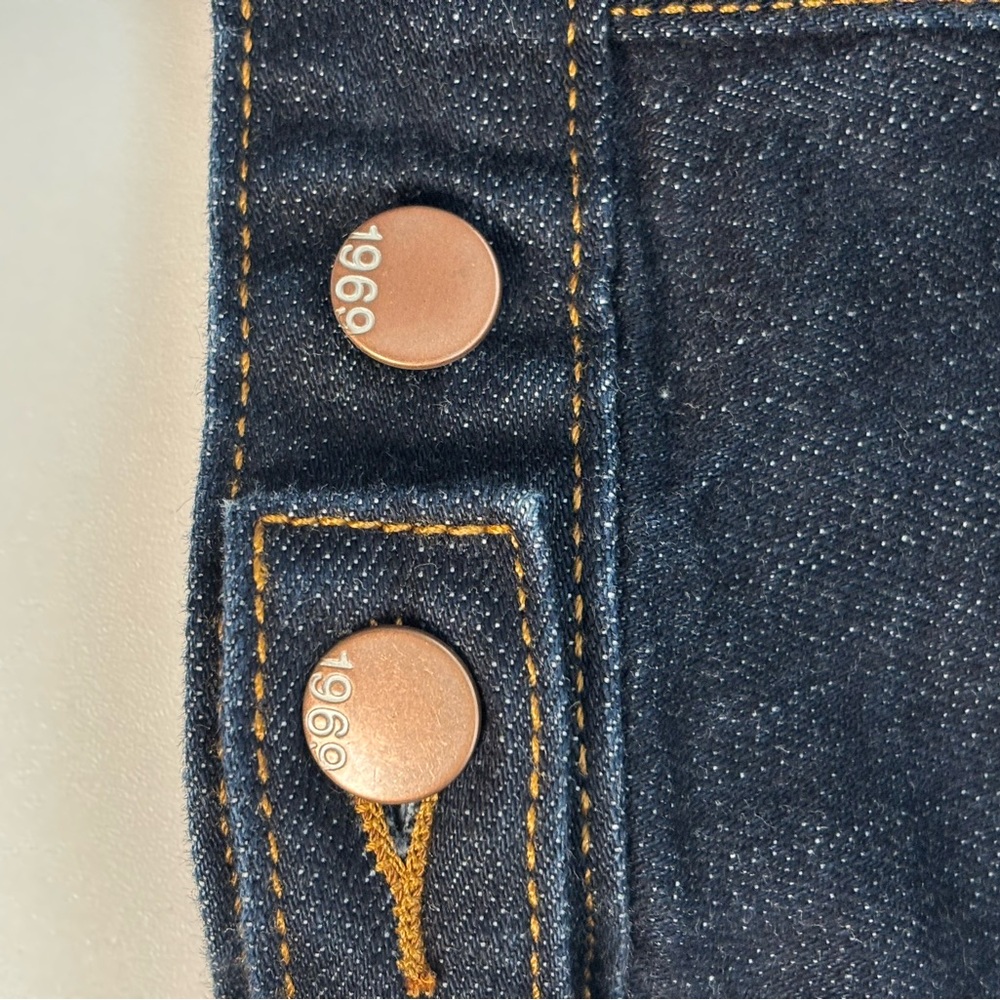 Women’s/Girl’s Vintage Gap Dark Wash Jean Jacket - Picture 6 of 7
